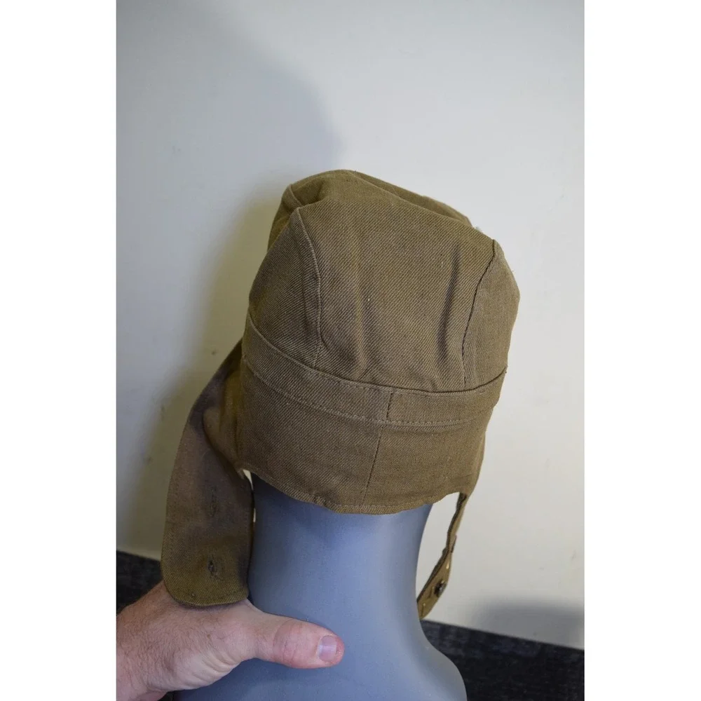 Soviet Russian Afghanka Hat Soldier Cap Military Hat 56 USSR + PINS